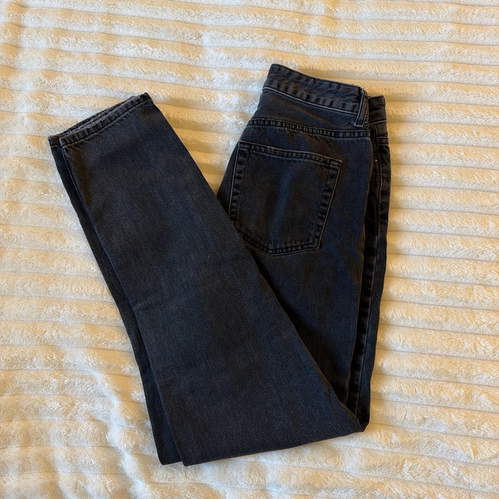 BDG Women's Straight Leg Jeans - Black
